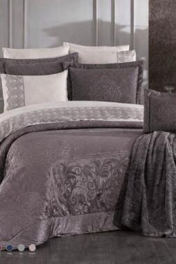 Perez 11 Parça Çeyiz Seti Gri - Çeyiz Diyarı