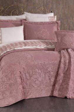 Perez 11 Parça Çeyiz Seti Gül Kurusu - Çeyiz Diyarı