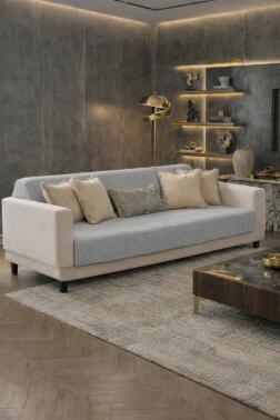 Pitikare Polar Koltuk Örtüsü 170x210 Cm Gri - Çeyiz Diyarı