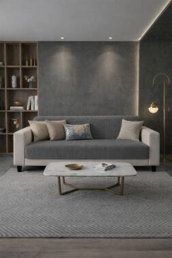 Pitikare Polar Koltuk Örtüsü 170x210 Cm Koyu Gri - Çeyiz Diyarı