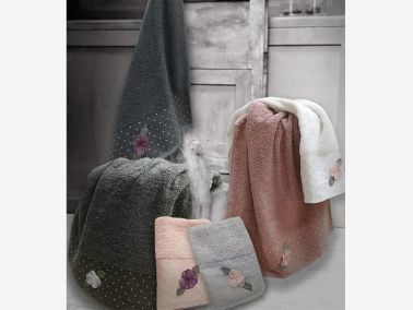 Polka El Yüz Havlusu 6'lı - Çeyiz Diyarı