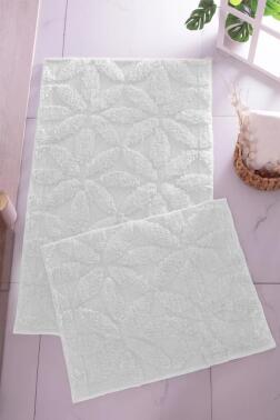 Poppy 2'li Paspas Takımı Ekru - Çeyiz Diyarı