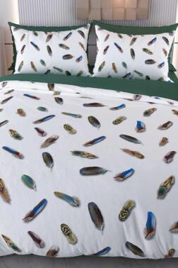 Posay Mikro Saten 3D Dijital Baskılı Çift Kişilik Nevresim Takımı - Çeyiz Diyarı