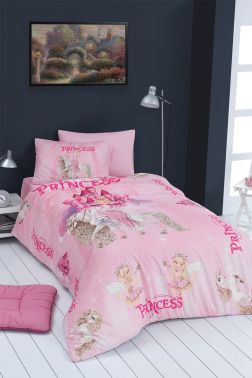 Prenses Genç Ve Çocuk Uyku Seti Pembe - Çeyiz Diyarı