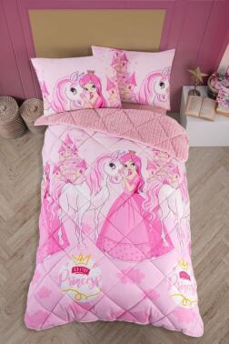 Prenses Wellsoft Jakarlı Genç Ve Çocuk Uyku Seti 3 Parça - Çeyiz Diyarı