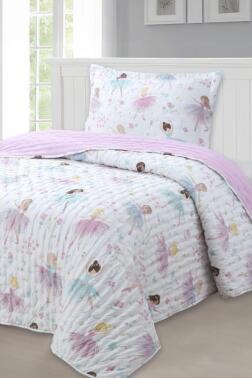 Princess Genç Ve Çocuk Tek Kişilik Yatak Örtüsü 180x240 - Çeyiz Diyarı