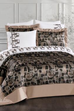 Saltus 10 Parça Çeyiz Seti Vizon - Çeyiz Diyarı