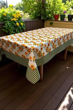 Saralya Dertsiz Masa Örtüsü 150x150 cm - Çeyiz Diyarı