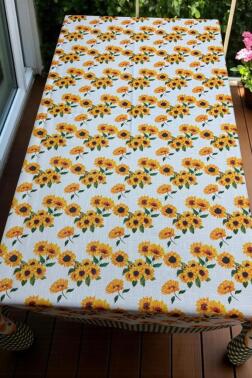 Saralya Dertsiz Masa Örtüsü 150x150 cm - Çeyiz Diyarı (1)