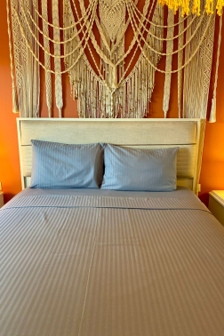 Satin Zarif Armürlü Çift Kişilik Nevresim Takımı Gri - Çeyiz Diyarı (1)