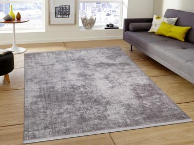 Serra Blend Açık Gri Dikdörtgen Halı 160x230cm - Çeyiz Diyarı