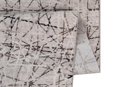 Serra Lineal Gri Dikdörtgen Halı 160x230cm - Çeyiz Diyarı (1)