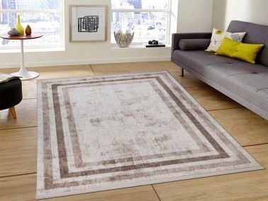 Serra Seric Kemik Bej Dikdörtgen Halı 160x230cm - Çeyiz Diyarı