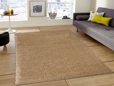 Soft Plain Altın Dikdörtgen Halı 150x230cm - Çeyiz Diyarı