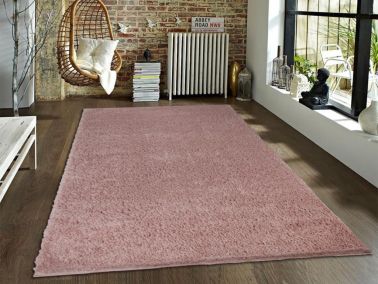 Soft Plain Zakkum Dikdörtgen Halı 150x230cm - Çeyiz Diyarı