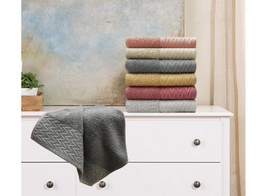 Soho Pamuklu 6'lı El Yüz Havlusu - Çeyiz Diyarı