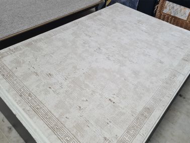 Star Dama Krem Cappucino Dikdörtgen Halı 160x230cm - Çeyiz Diyarı
