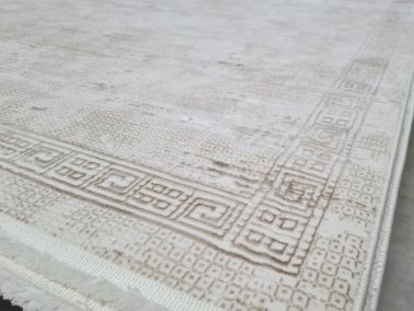 Star Dama Krem Cappucino Dikdörtgen Halı 160x230cm - Çeyiz Diyarı (1)