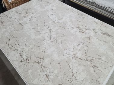 Star Mark Krem Kahve Dikdörtgen Halı 160x230cm - Çeyiz Diyarı