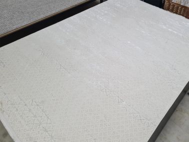 Star Point Krem Krem Dikdörtgen Halı 160x230cm - Çeyiz Diyarı