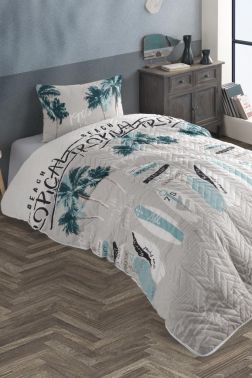 Taç Kristal Rüzgar Genç ve Çocuk Dört Mevsim Nevresim Takımı Bej - Kristal