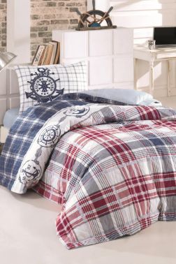 Taç Kristal Sailor Genç ve Çocuk Dört Mevsim Nevresim Takımı - Kristal