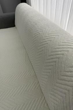 Teddy Wellsoft Koltuk Örtüsü 170x215 Cm Krem - Çeyiz Diyarı (1)