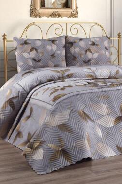 Ultrasonik Kapitoneli Feyza Çift Kişilik Yatak Örtüsü - Çeyiz Diyarı