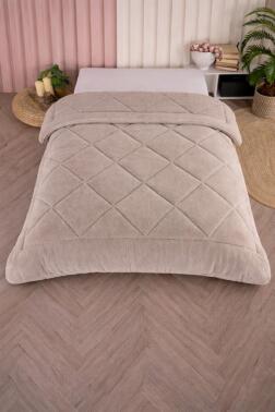 Uyl Wellsoft 195x215 Cm Çift Kişilik Yorgan Bej - Çeyiz Diyarı