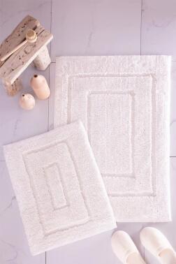 Vina 2'li Paspas Takımı Ekru - Çeyiz Diyarı