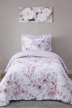 Violet Tek Kişilik Yatak Örtüsü 180x240 cm - Çeyiz Diyarı