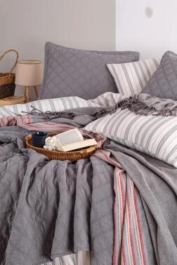 Vision Modern Gelin Seti 8 Parça Antrasit - Çeyiz Diyarı (1)