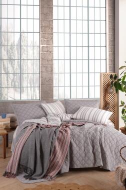 Vision Modern Gelin Seti 8 Parça Gri - Çeyiz Diyarı