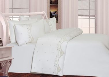 YAĞMUR NAKIŞLI NEV. TK. 6 PCS KREM - Çeyiz Diyarı