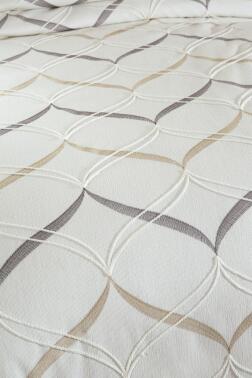 Yalina Nakışlı Şönil 2 Parça Tek Kişilik Yatak Örtüsü - Çeyiz Diyarı (1)