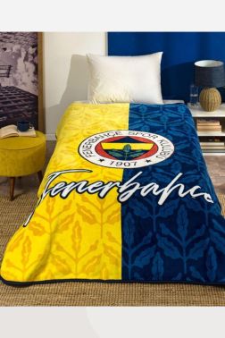 Yeni Sezon Fenerbahçe Lisanslı Taraftar Tek Battaniye - Kristal